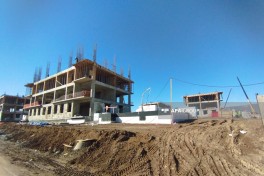 Ağdamda 5-ci yaşayış kompleksi üzrə tikinti işlərinə başlanılıb - FOTO 