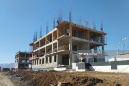 Ağdamda 5-ci yaşayış kompleksi üzrə tikinti işlərinə başlanılıb - FOTO 