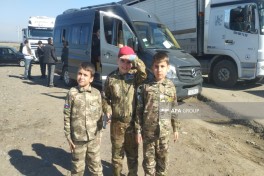 Növbəti köç karvanı Xocalıya çatıb, açarlar təqdim edilib - YENİLƏNİB  - FOTO  - VİDEO 