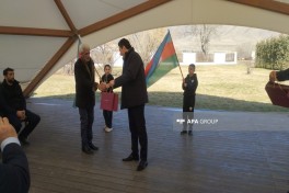 Növbəti köç karvanı Xocalıya çatıb, açarlar təqdim edilib - YENİLƏNİB  - FOTO  - VİDEO 