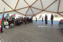 Növbəti köç karvanı Xocalıya çatıb, açarlar təqdim edilib - YENİLƏNİB  - FOTO  - VİDEO 
