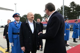 Prezident İlham Əliyevin Serbiyaya səfəri başa çatıb