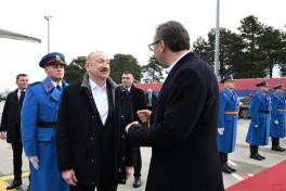 Prezident İlham Əliyevin Serbiyaya səfəri başa çatıb