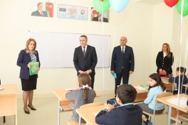 Ağdam şəhər 1 nömrəli məktəbdə tədrisə başlanılıb