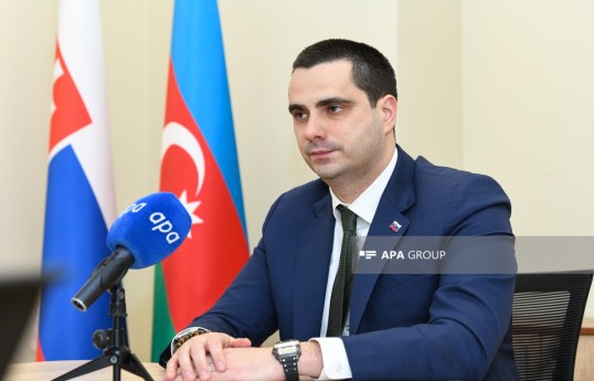 Slovakiya Respublikasının Azərbaycanda fövqəladə və səlahiyyətli səfiri Elçin Qasımov