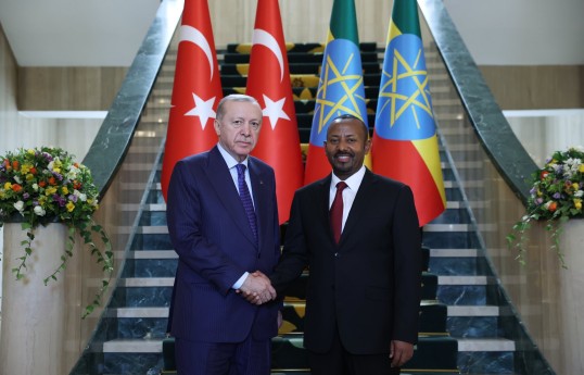 Türkiyə Prezidenti Recep Tayyip Erdoğan, Efiopiya Baş naziri Abiy Ahmed