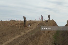 FHN Ağdamda minatəmizləmə əməliyyatları icra olunan ərazilərə media-tur təşkil edib - FOTO 