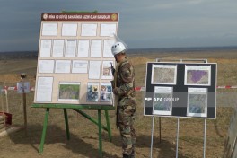 FHN Ağdamda minatəmizləmə əməliyyatları icra olunan ərazilərə media-tur təşkil edib - FOTO 