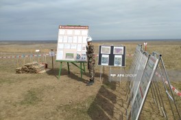 FHN Ağdamda minatəmizləmə əməliyyatları icra olunan ərazilərə media-tur təşkil edib - FOTO 