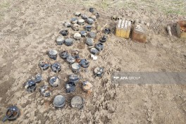 FHN Ağdamda minatəmizləmə əməliyyatları icra olunan ərazilərə media-tur təşkil edib - FOTO 