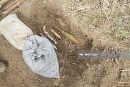 FHN Ağdamda minatəmizləmə əməliyyatları icra olunan ərazilərə media-tur təşkil edib - FOTO 