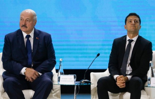 Belarus Prezidenti Aleksandr Lukaşenko, Ukrayna Prezidenti Volodimir Zelenski