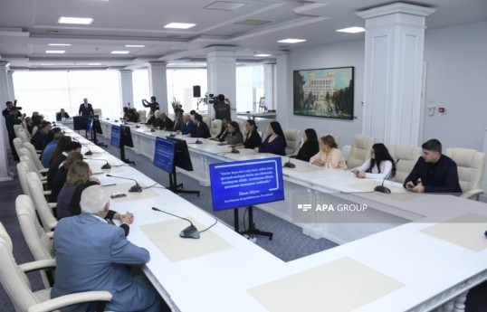 "Medianın dili elmi müzakirə müstəvisində" adlı konfrans keçirilib - FOTO 