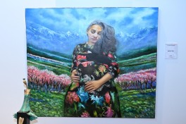 Leyla Əliyeva və Arzu Əliyeva Tiranada beynəlxalq incəsənət sərgisinin açılışında iştirak ediblər - FOTO 