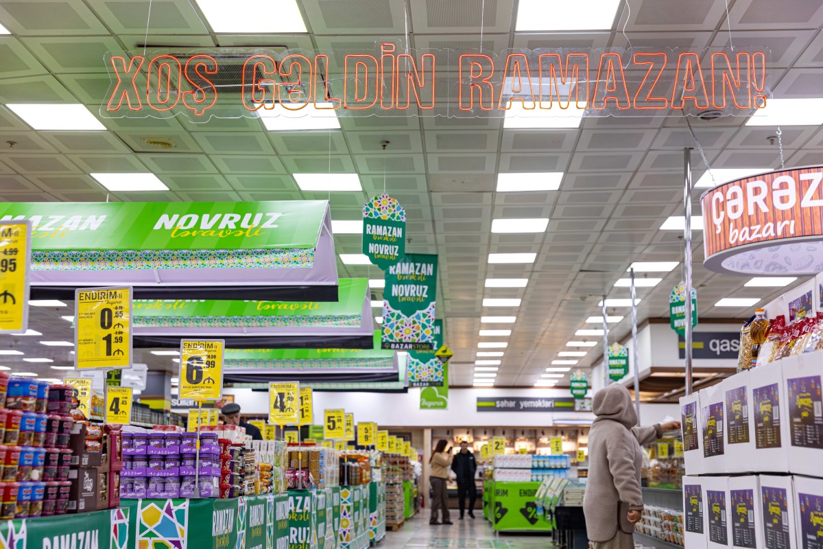 “Bazarstore”da Ramazan endirimləri başlayıb