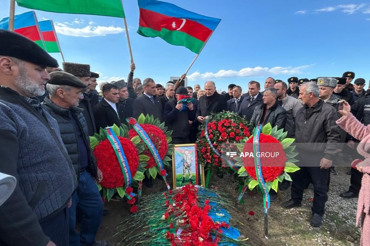 Birinci Qarabağ müharibəsinin itkin-şəhidinin qalıqları Ucarda dəfn edilib - FOTO 