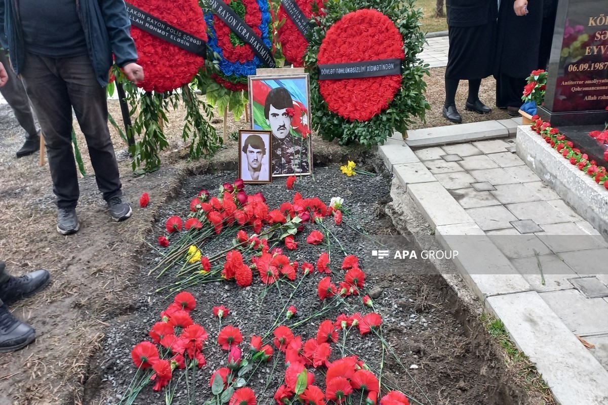 İtkin-şəhid Cavanşir Həsənovun qalıqları Balakəndə dəfn olunub - FOTO 