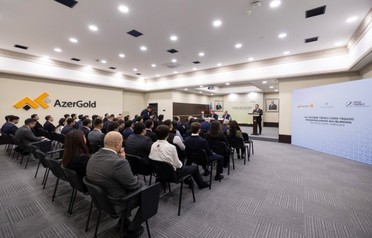 “AzerGold”dun 5-ci Təqaüd Proqramı müsabiqəsinin qalibləri mükafatlandırılıb - FOTO 
