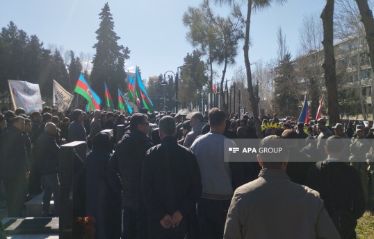 Birinci Qarabağ müharibəsində itkin düşən Şahin Kərimovun qalıqları Mingəçevirdə dəfn edilib - FOTO  - VİDEO 