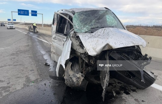 Ucarda zəncirvari yol qəzası olub, 6 nəfər xəsarət alıb - FOTO  - YENİLƏNİB 