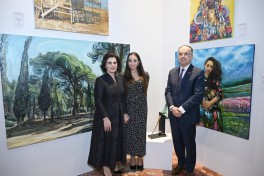 Leyla Əliyeva Tiranada Albaniya Prezidenti Bayram Beqay ilə görüşüb