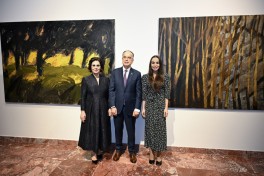 Leyla Əliyeva Tiranada Albaniya Prezidenti Bayram Beqay ilə görüşüb