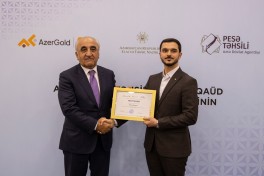 “AzerGold”dun 5-ci Təqaüd Proqramı müsabiqəsinin qalibləri mükafatlandırılıb - FOTO 