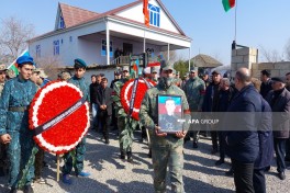 ​​​​​​​Birinci Qarabağ müharibəsində itkin düşən Rəsul Ağayevin nəşinin qalıqları Sabirabadda dəfn olunub - FOTO  - VİDEO 