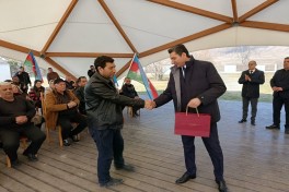 Xocalının Xanabad kəndinə ilk köç olub - FOTO 