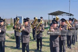 ​​​​​​​Birinci Qarabağ müharibəsində itkin düşən Rəsul Ağayevin nəşinin qalıqları Sabirabadda dəfn olunub - FOTO  - VİDEO 