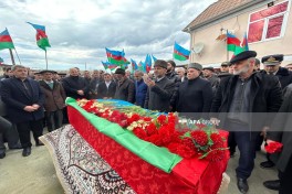 Birinci Qarabağ müharibəsinin itkin-şəhidinin qalıqları Ucarda dəfn edilib - FOTO 