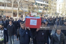 Birinci Qarabağ müharibəsində itkin düşən Şahin Kərimovun qalıqları Mingəçevirdə dəfn edilib - FOTO  - VİDEO 