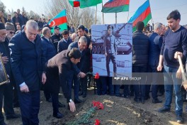 ​​​​​​​Birinci Qarabağ müharibəsində itkin düşən Rəsul Ağayevin nəşinin qalıqları Sabirabadda dəfn olunub - FOTO  - VİDEO 