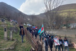 I Qarabağ müharibəsində itkin düşən hərbçi Nail Dənziyevin qalıqları Lerikdə dəfn olunub - FOTO  - VİDEO 