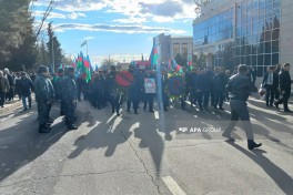 İtkin-şəhid Cavanşir Həsənovun qalıqları Balakəndə dəfn olunub - FOTO 
