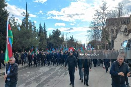 İtkin-şəhid Cavanşir Həsənovun qalıqları Balakəndə dəfn olunub - FOTO 