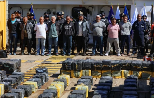 El-Salvadorda 6,6 ton kokain daşıyan gəmi ələ keçirilib
