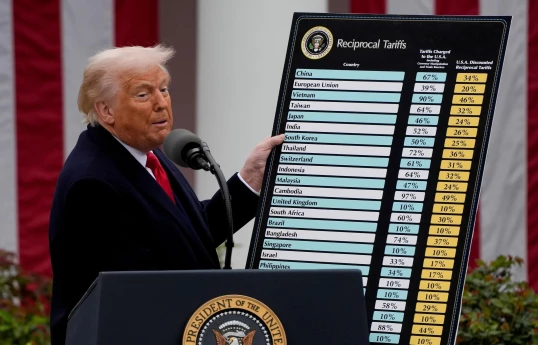 ABŞ prezidenti Donald Tramp