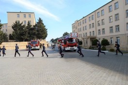 FHN Hərbi Liseydə təlim keçirib - VİDEO 