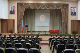 FHN Hərbi Liseydə təlim keçirib - VİDEO 