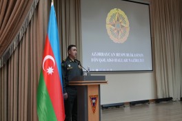 FHN Hərbi Liseydə təlim keçirib - VİDEO 