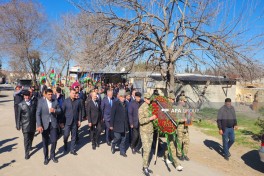 I Qarabağ müharibəsində itkin düşən hərbçi Qurban Göyüşovun qalıqları Ağdamda dəfn edilib