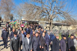 I Qarabağ müharibəsində itkin düşən hərbçi Qurban Göyüşovun qalıqları Ağdamda dəfn edilib