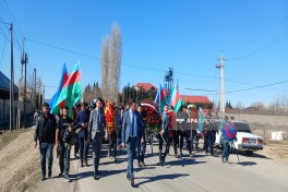 Birinci Qarabağ müharibəsinin itkin-şəhidi Yolçu Məmmədovun qalıqları Şəmkirdə dəfn olunub - FOTO 