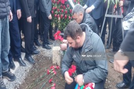 Birinci Qarabağ müharibəsinin itkin-şəhidi Yolçu Məmmədovun qalıqları Şəmkirdə dəfn olunub - FOTO 