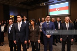 Bakıda Yaponiya imperatoru Akihitonun doğum günü münasibətilə qəbul təşkil edilib - FOTO 