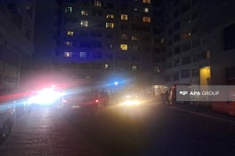 Nərimanov rayonunda yaşayış binasında yanğın baş verib, sakinlər təxliyə edilib - FOTO 