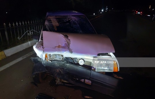 Lənkəranda zəncirvari qəza baş verib, xəsarət alanlar var - FOTO 