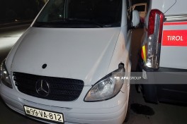 Lənkəranda zəncirvari qəza baş verib, xəsarət alanlar var - FOTO 