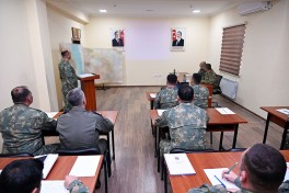 Müdafiə Nazirliyinin rəhbər heyəti hava hücumundan müdafiə bölmələrinin fəaliyyətini yoxlayıb
